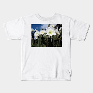 Cacti Flowers at Mount Gambier South Australia Kids T-Shirt